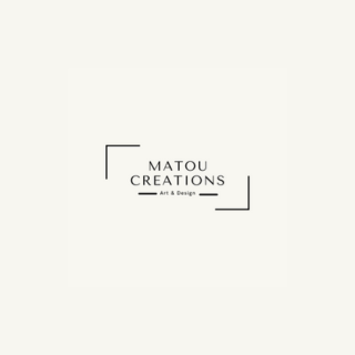 Matou Creations - Site vitrine créatif avec design moderne développé par Imad Chamkhi